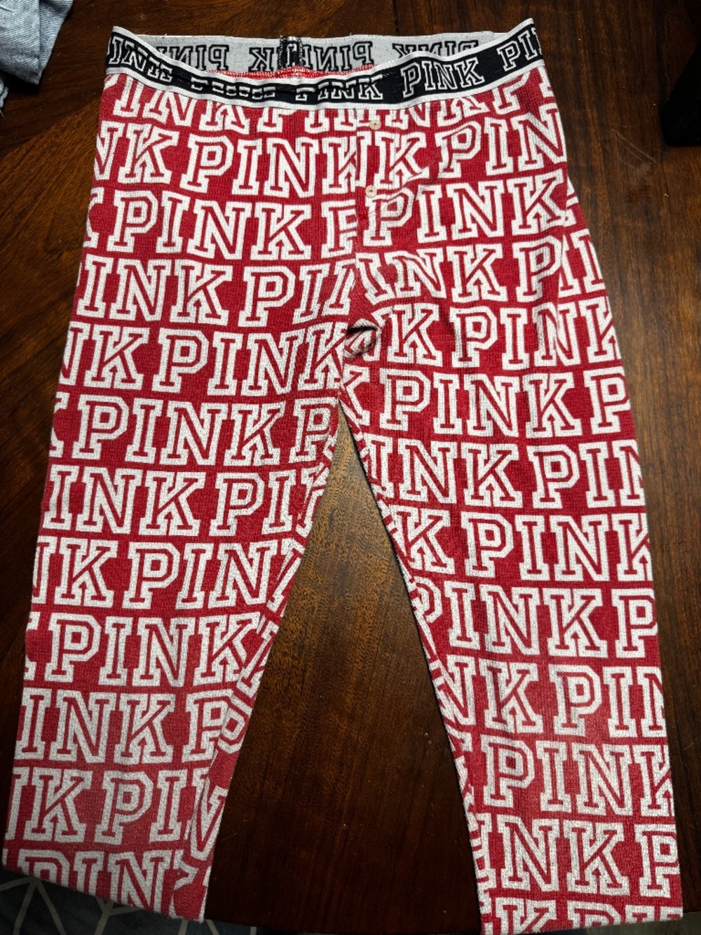 Pink by Victoria secret long underwear